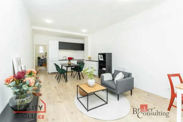 Pronájem bytu 2+kk, Praha - Krč, Za Zelenou liškou, 52 m2