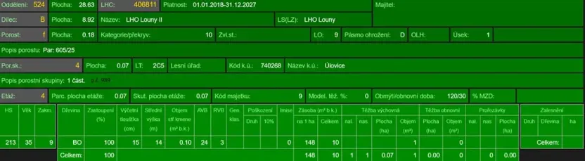 Prodej lesa, Ročov, 4272 m2