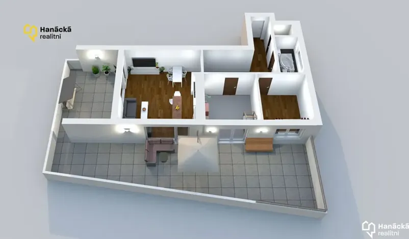 Prodej bytu 3+kk, Olomouc, Rokycanova, 80 m2