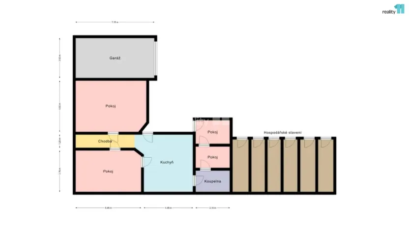 Prodej rodinného domu, Žeravice, 105 m2