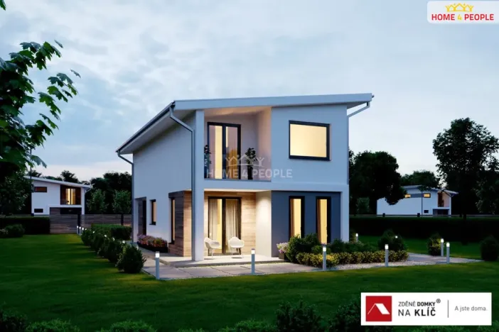 Prodej domu na klíč, Zlín, Pampelišková, 123 m2