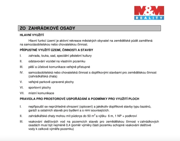 Prodej zahrady, Kolín - Štítary, 381 m2