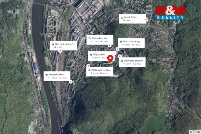 Prodej bytu 3+1, Ústí nad Labem - Střekov, Tolstého, 79 m2