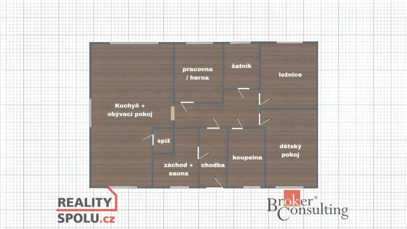 Pronájem rodinného domu, Přelouč, Škroupova, 114 m2