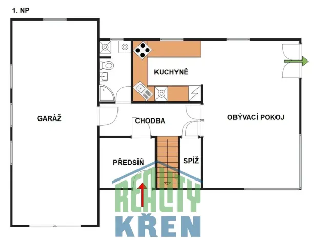 Prodej rodinného domu, Unhošť, V Topolech, 151 m2