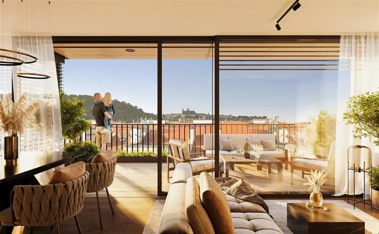 Prodej bytu 5+kk, Praha - Smíchov, Pecháčkova, 137 m2