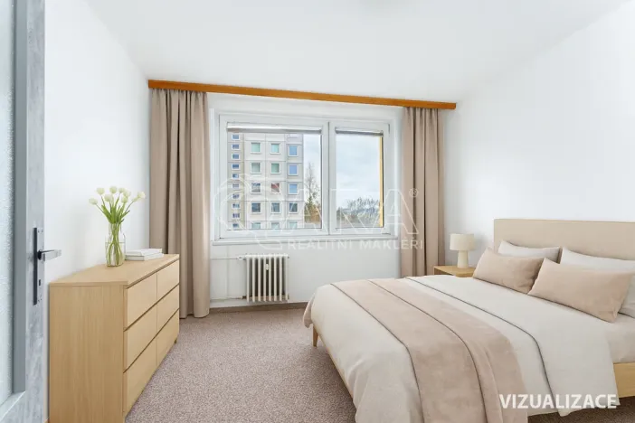 Prodej bytu 3+1, Praha - Modřany, Poljanovova, 62 m2