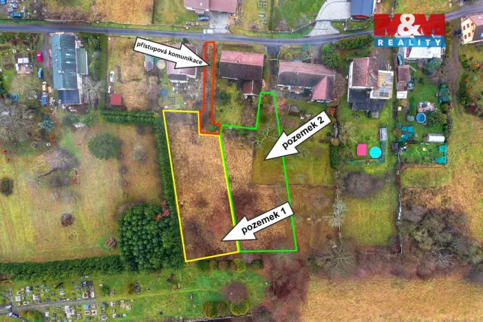 Prodej pozemku pro bydlení, Huntířov, 1300 m2