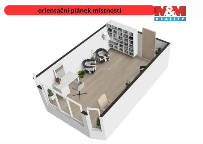 Pronájem obchodního prostoru, Havlíčkův Brod, Žižkova, 24 m2