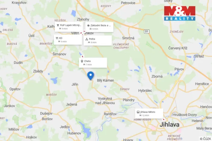 Prodej rodinného domu, Vyskytná nad Jihlavou - Hlávkov, 114 m2