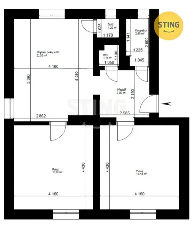 Prodej bytu 3+kk, Frýdek-Místek - Frýdek, 90 m2