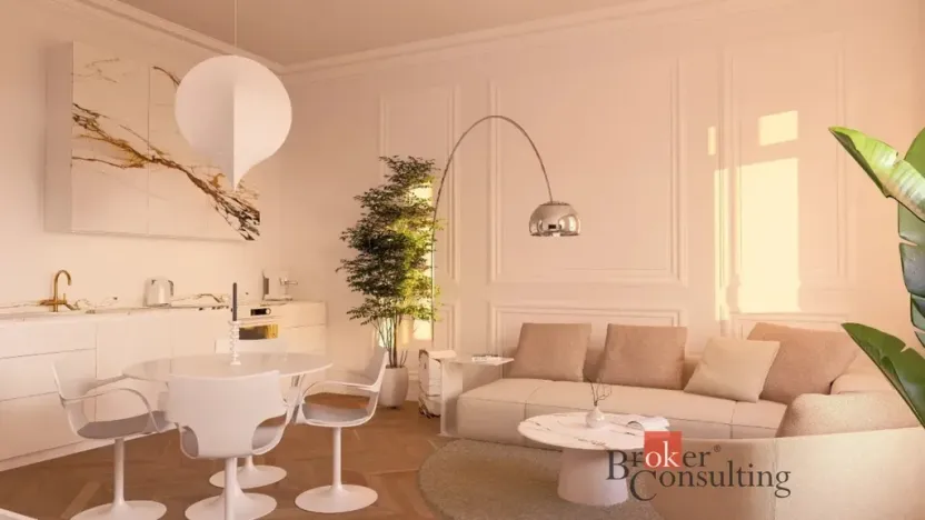 Prodej bytu 2+kk, Praha - Karlín, Pobřežní, 73 m2