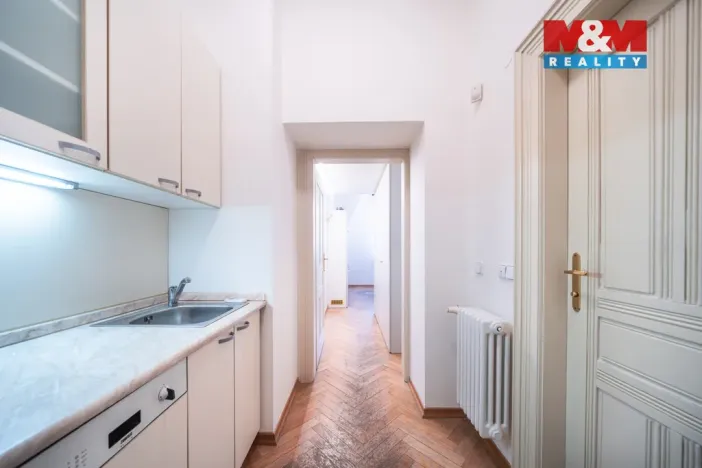 Pronájem bytu 1+kk, Praha - Josefov, Valentinská, 31 m2