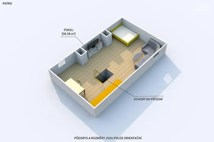 Prodej bytu 2+kk, Štěnovice, Lipová, 42 m2