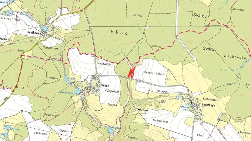 Prodej pole, Číhošť, 8459 m2