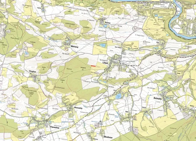 Prodej pole, Liteň, 5920 m2