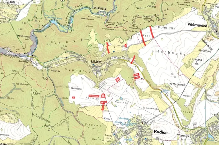 Prodej pole, Blansko, 25784 m2