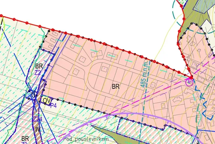 Prodej pozemku pro bydlení, Staré Hodějovice, Pod Poustevníkem, 1316 m2
