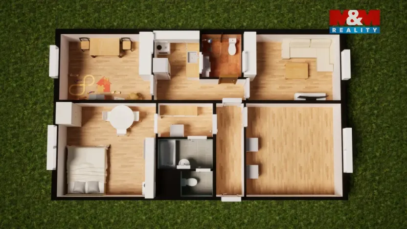 Prodej bytu 4+kk, Liberec - Liberec XXV-Vesec, Česká, 82 m2