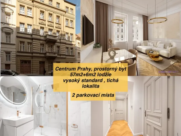 Prodej bytu 2+kk, Praha - Nové Město, V tůních, 57 m2