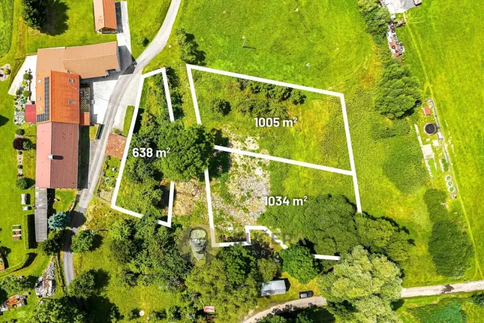 Prodej pozemku pro bydlení, Čkyně, 2677 m2