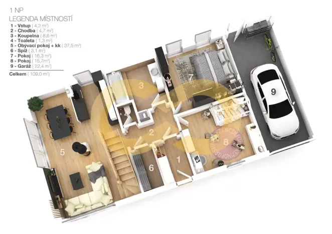 Prodej rodinného domu, Nebahovy, 138 m2