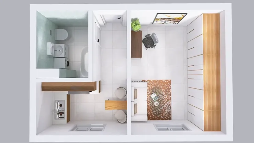 Prodej bytu 1+1, Svoboda nad Úpou, Rýchorské sídliště, 34 m2