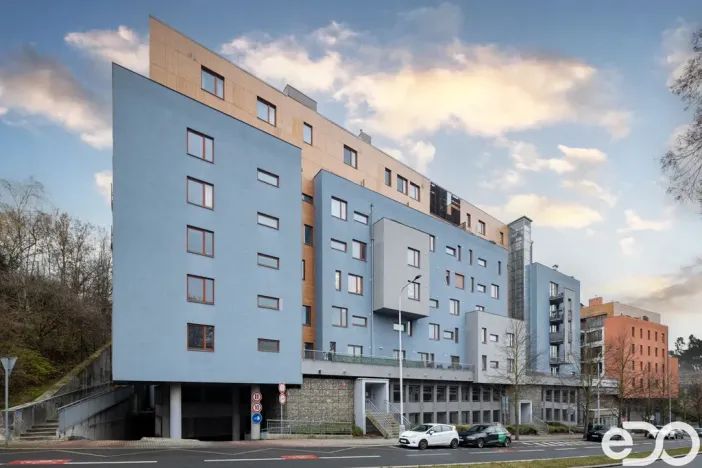 Pronájem bytu 1+kk, Praha - Podolí, Jeremenkova, 42 m2