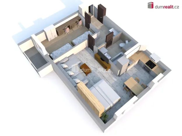 Prodej bytu 2+1, Neratovice, Kojetická, 52 m2