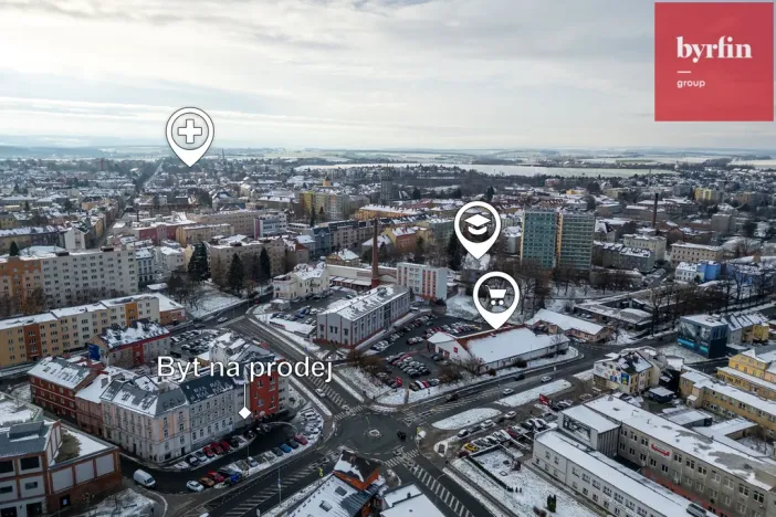 Pronájem bytu 2+kk, Opava, Nákladní, 52 m2