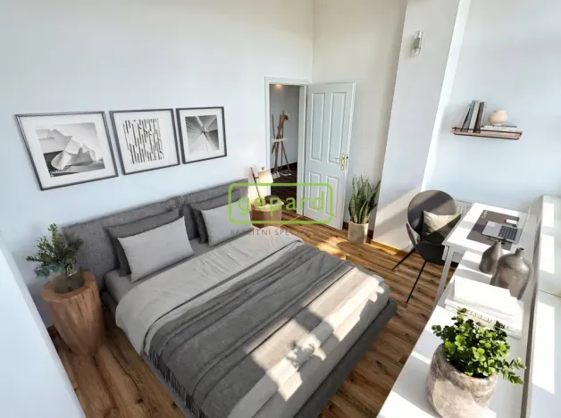 Pronájem bytu 3+kk, Praha - Žižkov, Vlkova, 56 m2