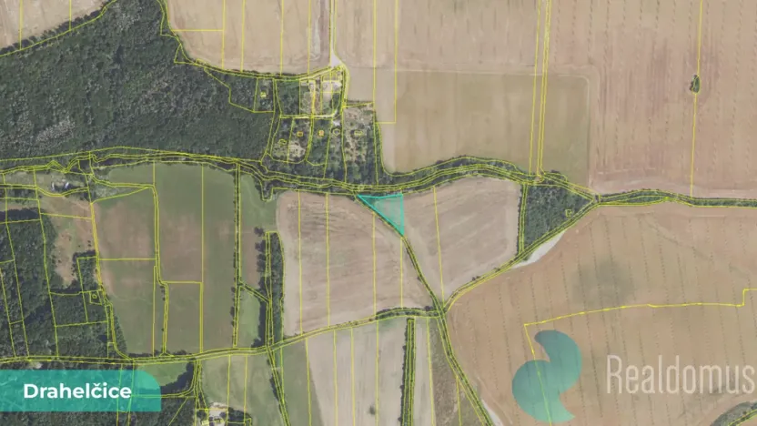 Prodej pole, Drahelčice, 2891 m2