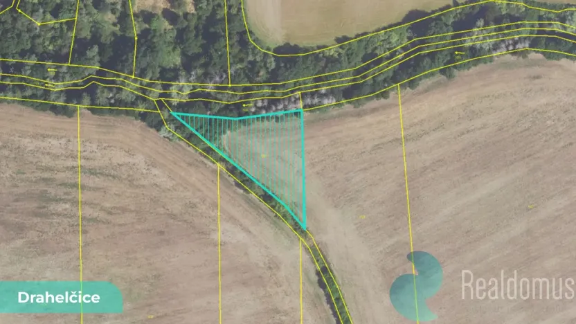 Prodej pole, Drahelčice, 2891 m2