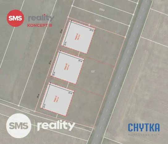 Prodej komerčního pozemku, Moravský Žižkov, 2000 m2