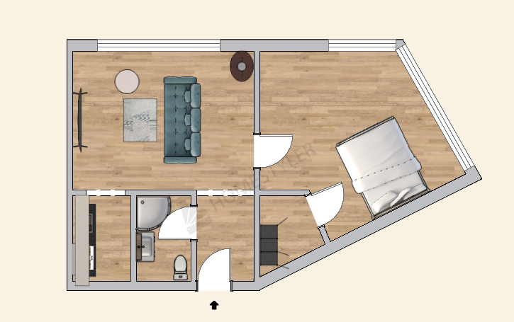 Prodej bytu 2+kk, Praha, Kloboučnická, 56 m2