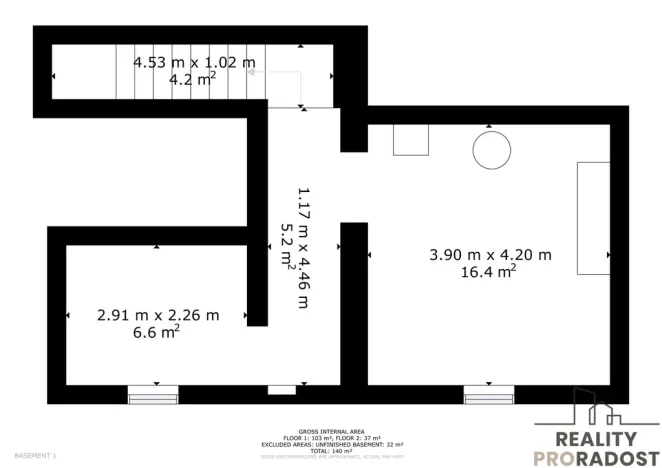 Prodej rodinného domu, Kuřim, Smetanova, 164 m2