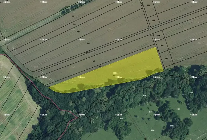 Prodej pole, Lubná, 7688 m2