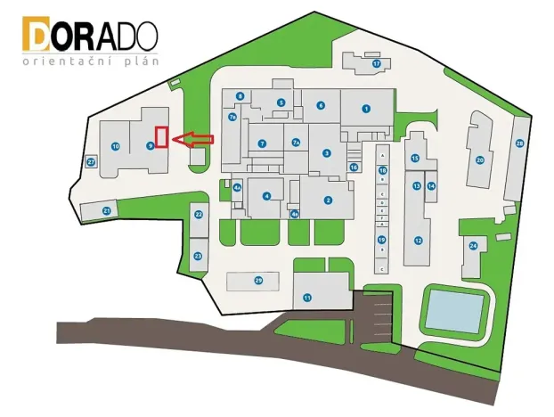 Pronájem skladu, Jihlava, 147 m2