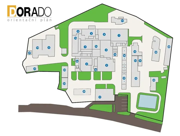 Pronájem skladu, Jihlava, 27 m2