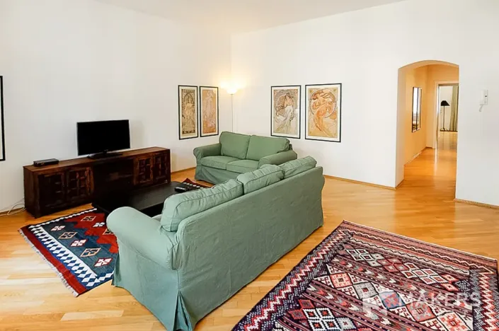 Pronájem bytu 3+kk, Praha - Nové Město, Odborů, 104 m2