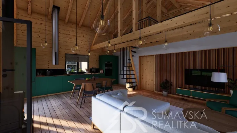 Prodej rodinného domu, Vacov - Rohanov, 133 m2