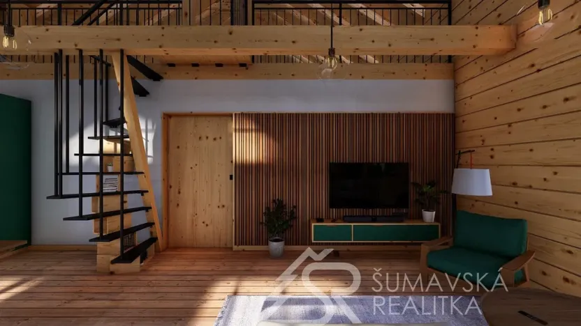 Prodej rodinného domu, Vacov - Rohanov, 133 m2