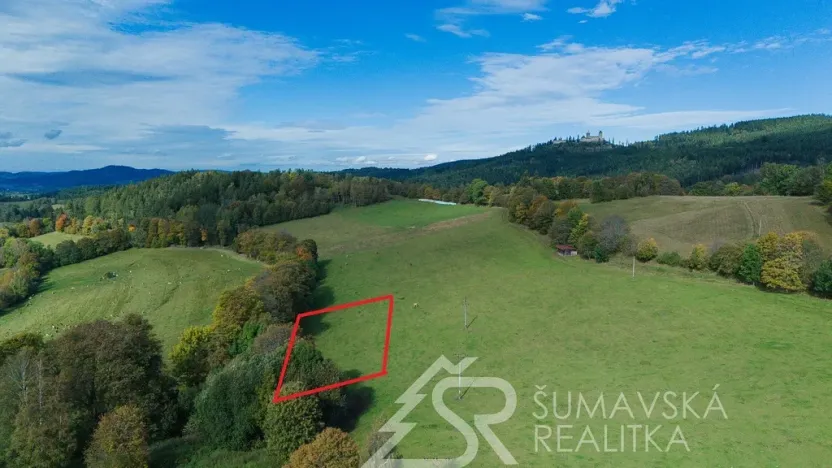 Prodej pozemku, Kašperské Hory, 929 m2