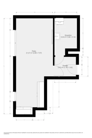 Prodej bytu 1+kk, Brno - Žebětín, Žabí, 32 m2