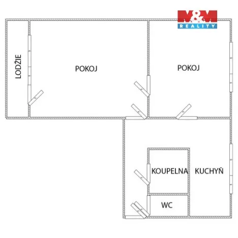 Prodej bytu 2+1, Ostrava - Hrabůvka, Závodní, 63 m2