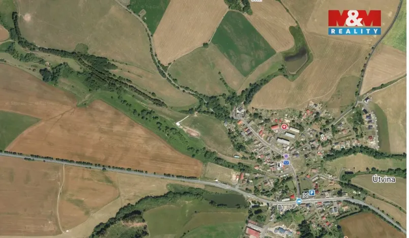 Prodej pozemku, Útvina, 3801 m2