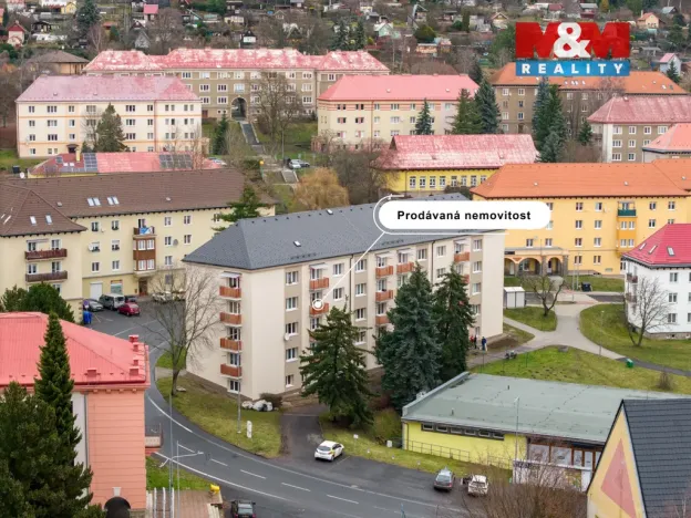 Prodej bytu 2+1, Meziboří, Okružní, 50 m2