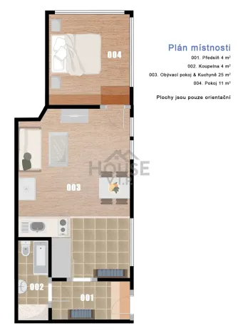 Prodej bytu 2+kk, Černý Důl - Čistá v Krkonoších, 44 m2