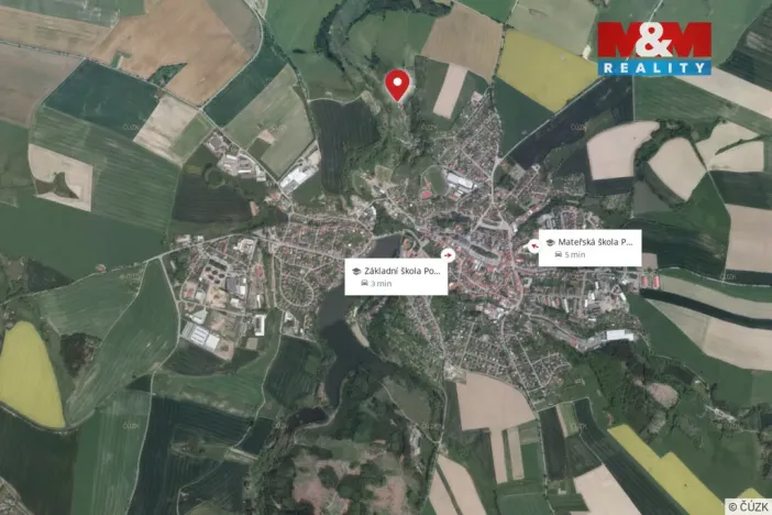 Prodej pozemku pro bydlení, Polná, Pod Kalvárií, 1251 m2