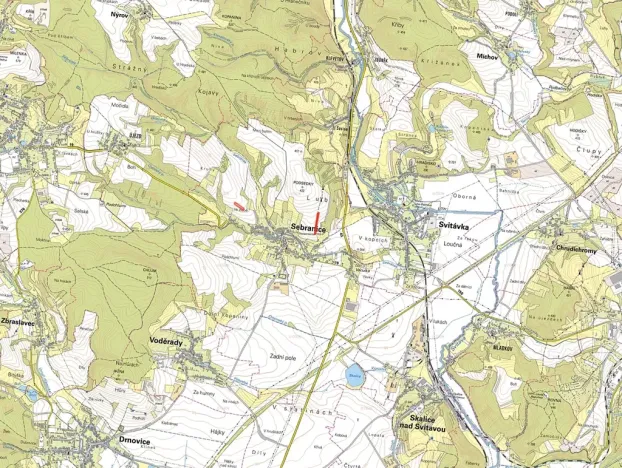 Prodej pole, Sebranice, 10197 m2